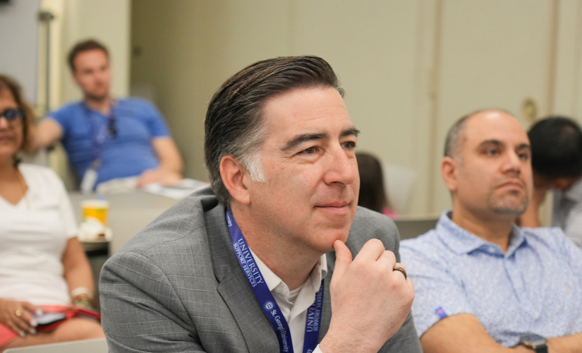 his March, nearly 50 alumni from St. George’s University School of Medicine returned to the True Blue campus and to the island where for many, it all began News