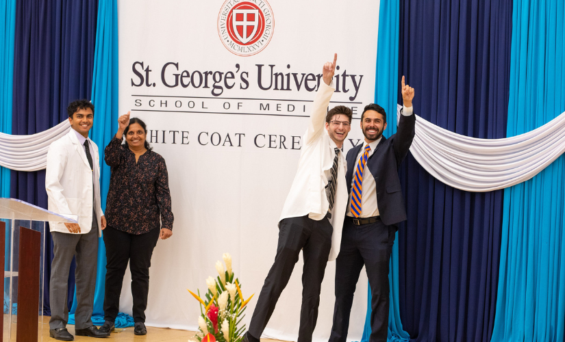 St. George’s University School of Medicine White Coat Ceremony News