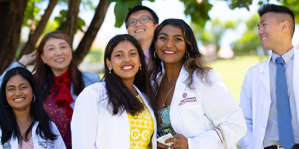SGU students smiling