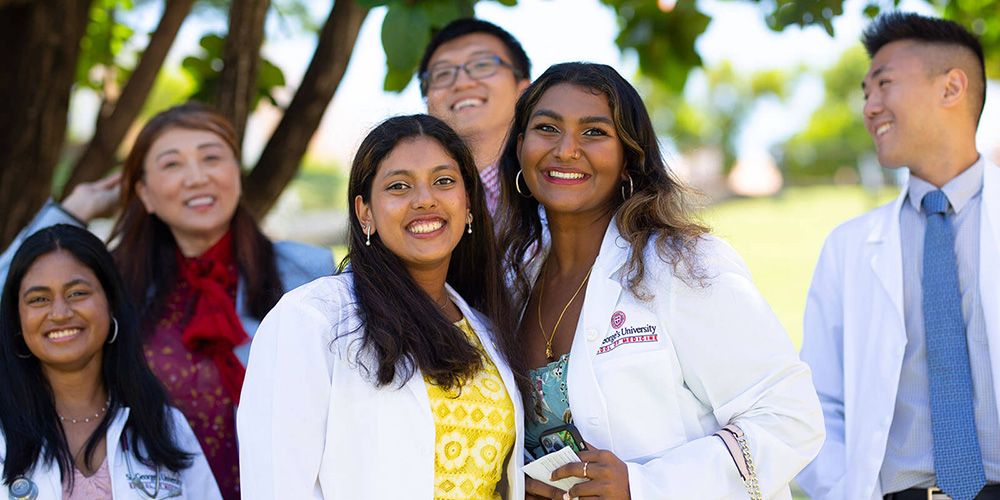SGU students smiling