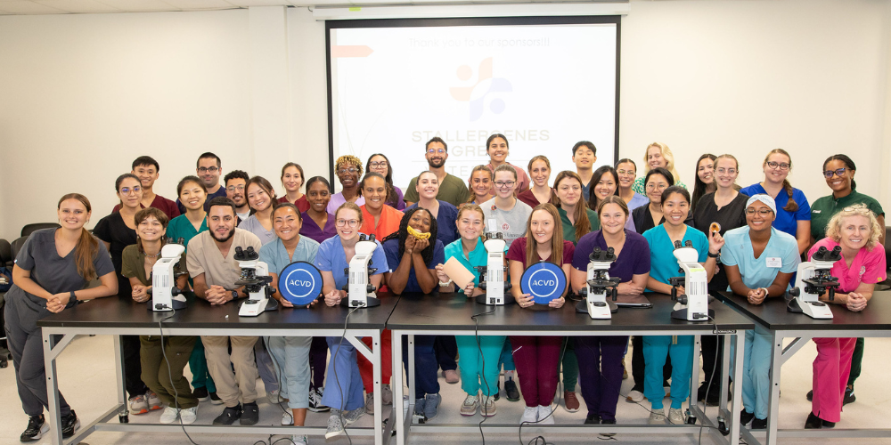 SGU SVM hosts American College of Veterinary Dermatology (ACVD) dermatology outreach clinic News