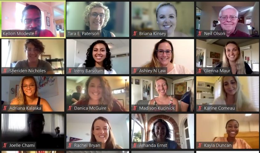 People on Video Conference News
