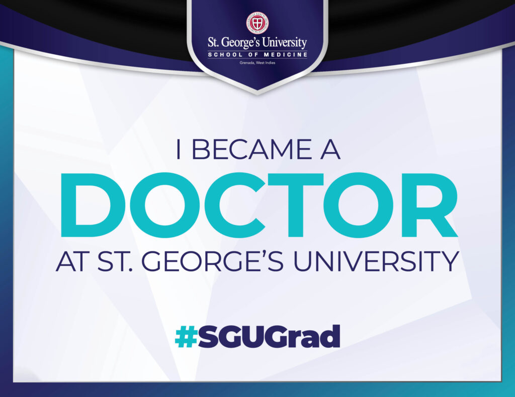 SGU SOM Commencement Sign 2