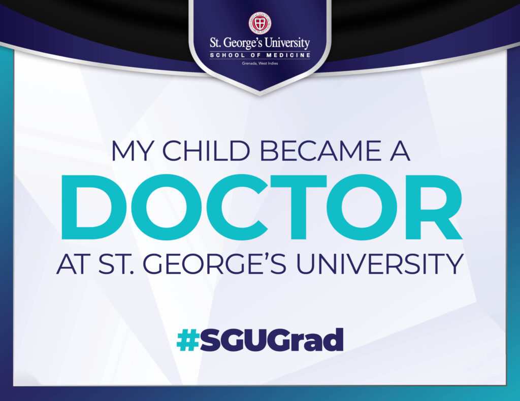 SGU SOM Commencement Sign 4