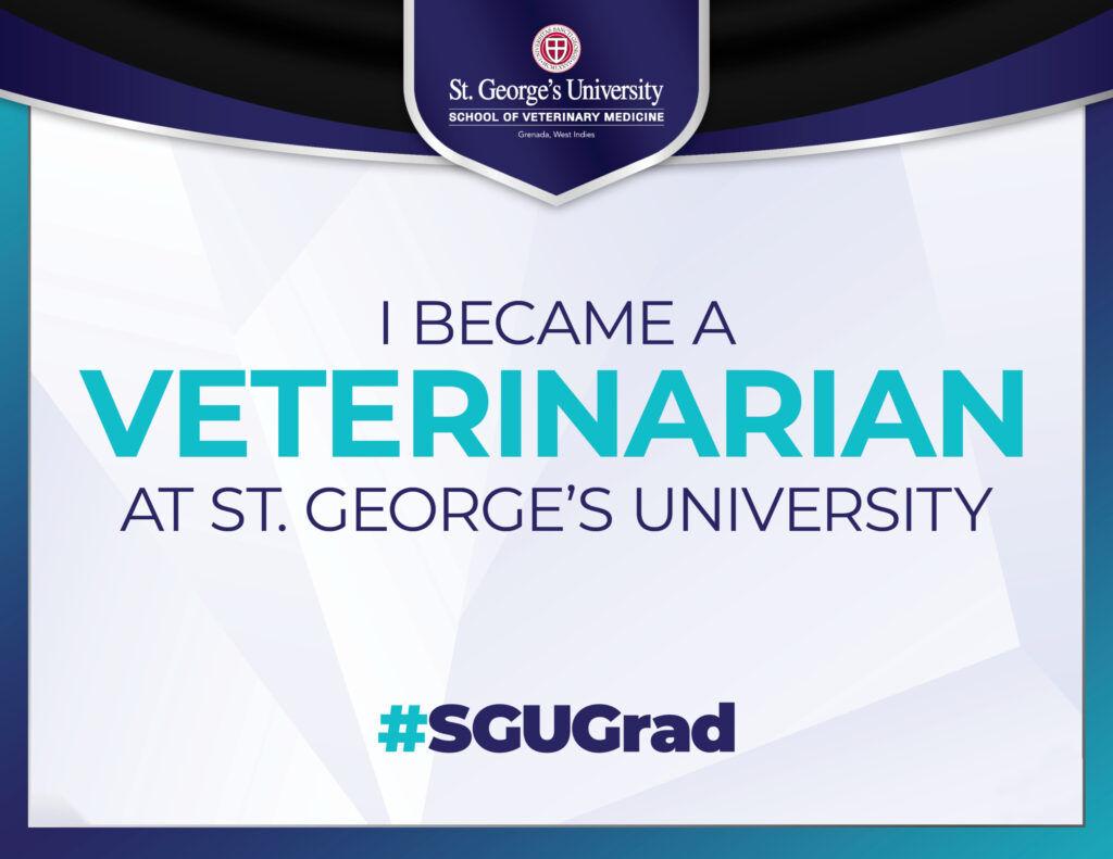 SGU SVM Commencement Sign 2