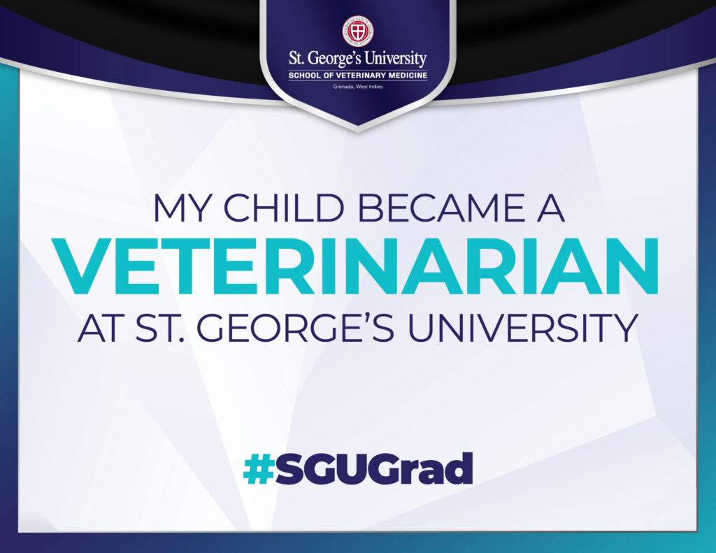 SGU SVM Commencement Sign 3