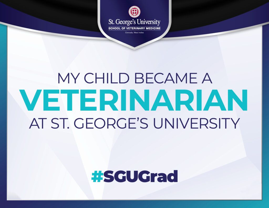 SGU SVM Commencement Sign 3